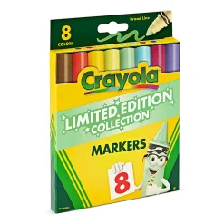 8 Retired Colors Creating 8 BL markers to match the 8ct retired crayons we are bringing back for Limited Time Only.