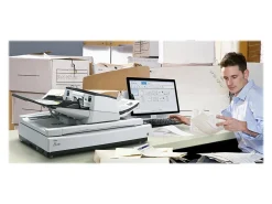 Ricoh fi 7700 - Document scanner - Triple CCD - Duplex - ARCH B - 600 dpi x 600 dpi - up to 100 ppm (mono)/up to 100 ppm (color) - PA03740B005