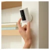 Ring Indoor Camera (2nd Gen), 3.81"H x 1.93"W x 1.93"D, White