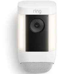 Ring Spotlight Cam Pro Battery, 3.1"H x 3.2"W x 5.7"D, White