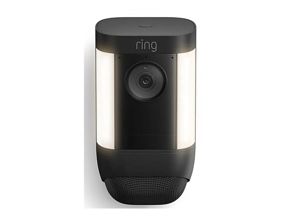Ring Spotlight Cam Pro Battery, 3.1"H x 3.2"W x 5.7"D, Black