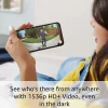 Ring Video Doorbell Pro 2, 4.49"H x 1.93"W x 0.87"D, Satin Nickel