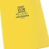 Rite In The Rain All-Weather 6-Ring Binder, 1/2" Round Rings, Yellow, Pack Of 5