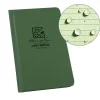 Rite in the Rain Hardcover Notebook, Pocket Size, 4 1/4" x 6 3/4", Universal Rule, 160 Pages (80 Sheets), Green