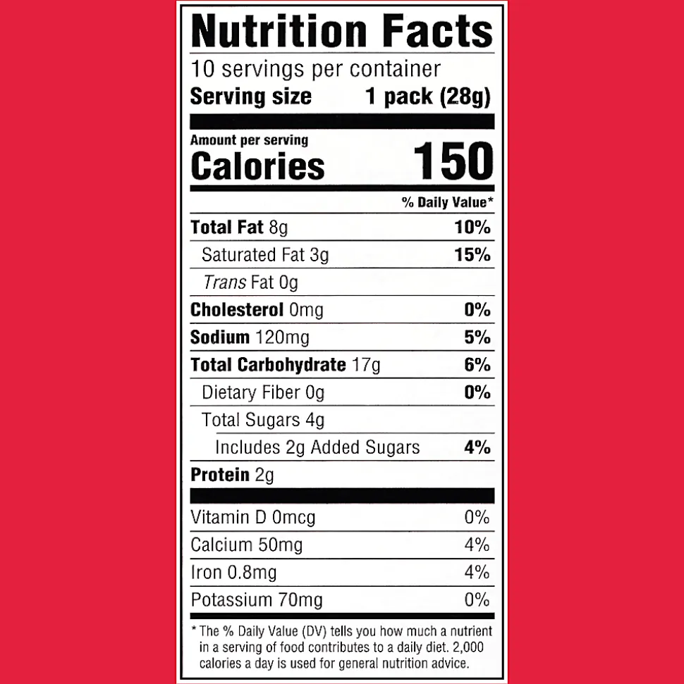 Ritz Bitz Cheese Sandwich Crackers, 1 Oz, Total Qty 20