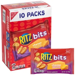 Ritz Bitz Cheese Sandwich Crackers, 1 Oz, Total Qty 20
