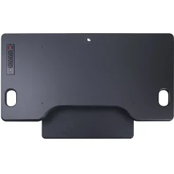 Rocelco Sit/Stand Desk Riser, 20"H x 45-8/10"W x 23-8/10"D, Black
