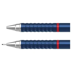 rOtring Tikky Retro 0.5mm Mechanical Pencil, Blue Barrel, with Leads