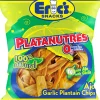 Rovira Foods Eric’s Plantain Chips, Garlic, 1.2 Oz