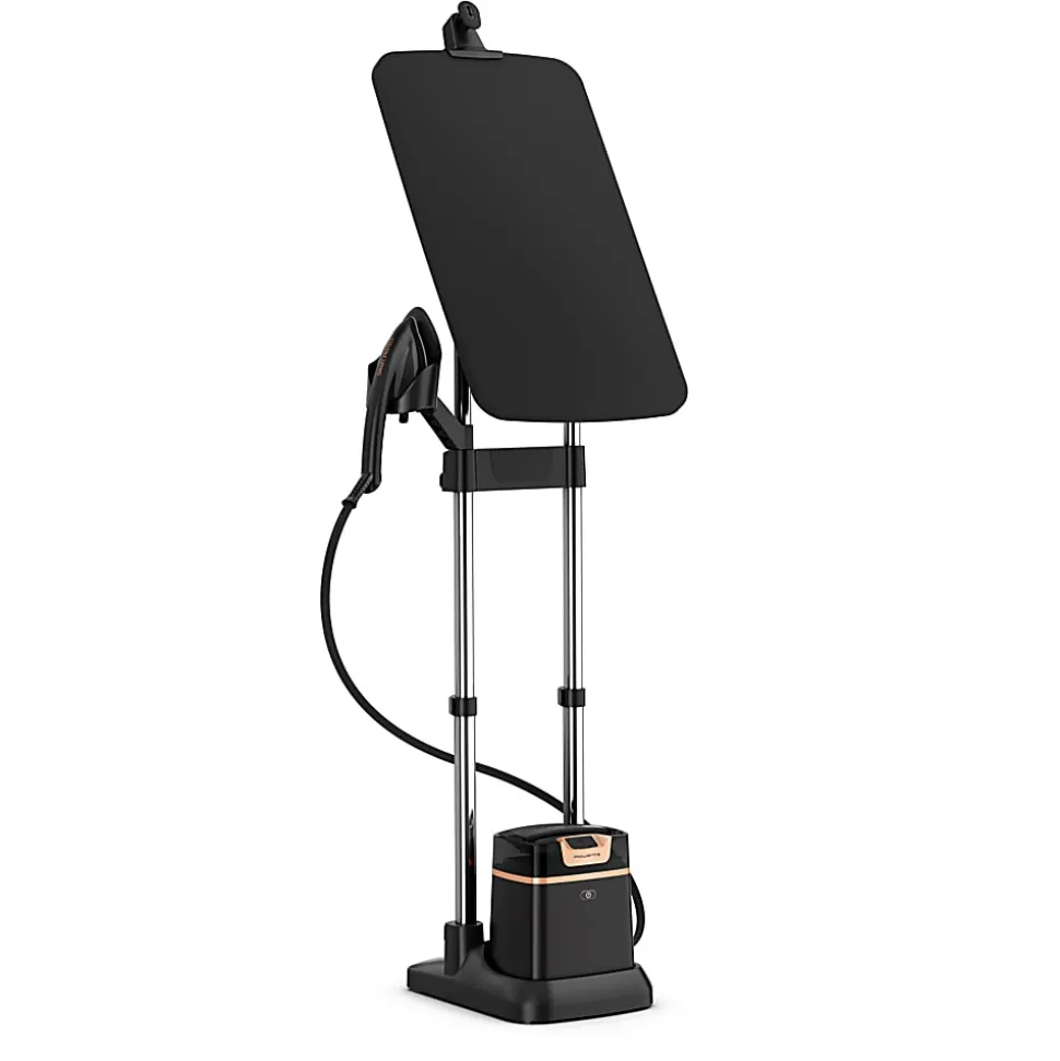 Rowenta IXEO All-In-One Iron And Steamer Solution With Built-In 3-Position Board, Black
