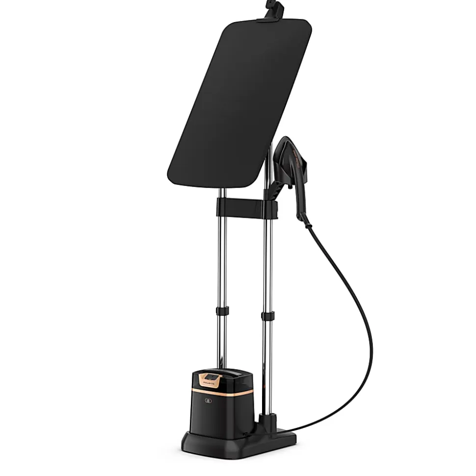 Rowenta IXEO All-In-One Iron And Steamer Solution With Built-In 3-Position Board, Black