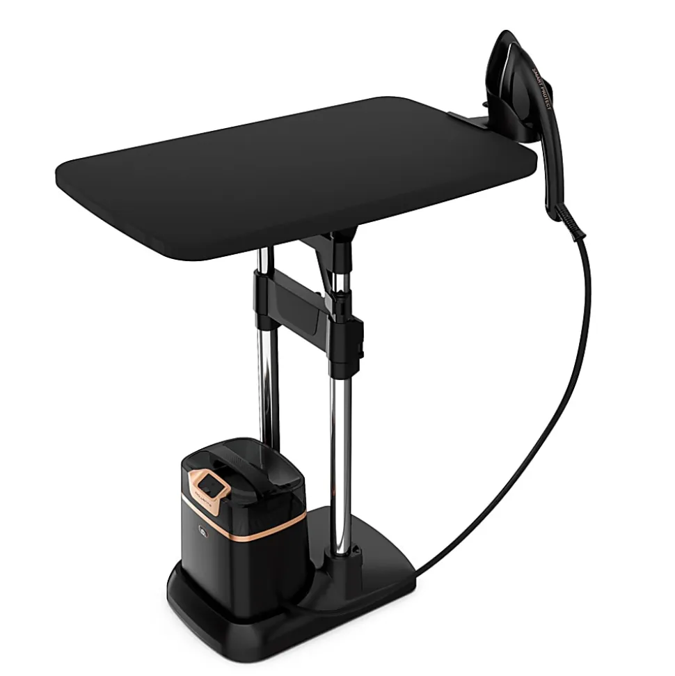 Rowenta IXEO All-In-One Iron And Steamer Solution With Built-In 3-Position Board, Black