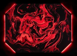 RS Gaming LED Gaming Chair Mat, 36