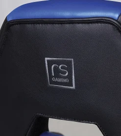 RS Gaming™ RGX Faux Leather High-Back Gaming Office Chair, Black/Red, BIFMA Compliant