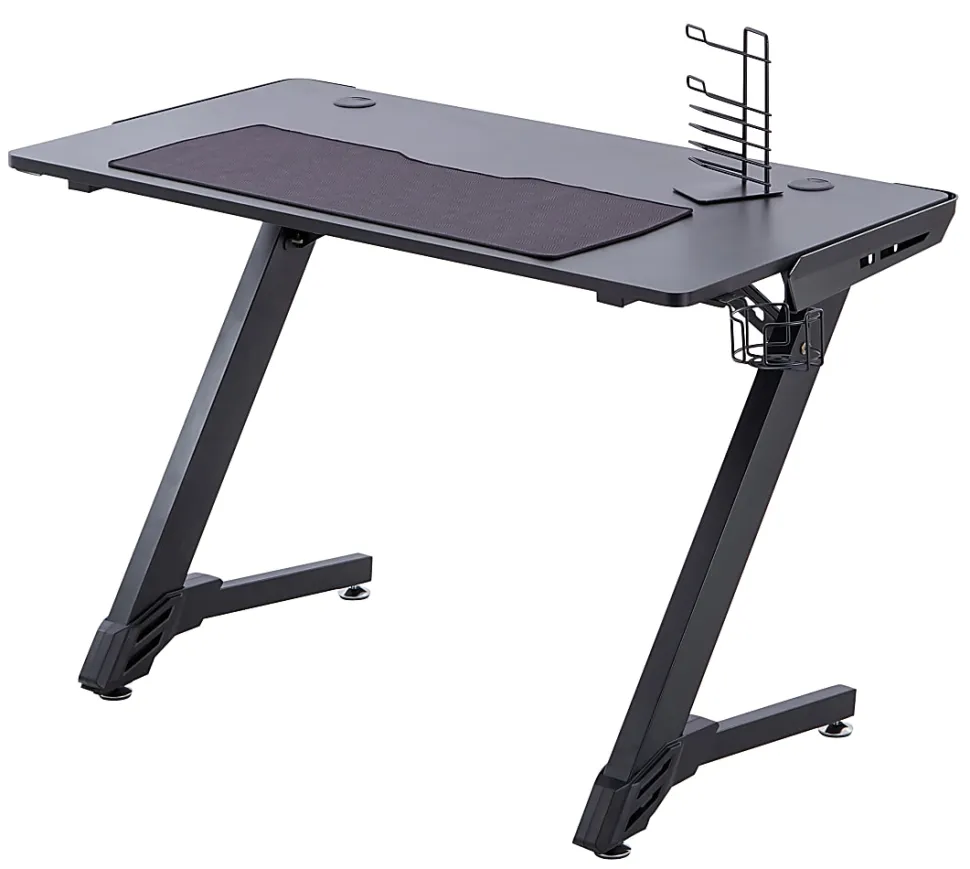 RS Gaming™ Venno 45"W Gaming Computer Desk, Black