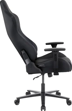 RS Gaming™ Vertex Ergonomic Faux Leather High-Back Gaming Office Chair, Black, BIFMA Compliant