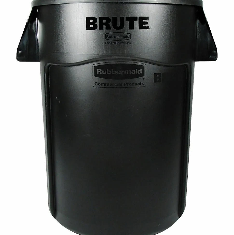 Rubbermaid® Brute® 44-Gallon Waste Container, Black