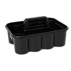 Rubbermaid® Commercial Deluxe Carry Caddy, Black