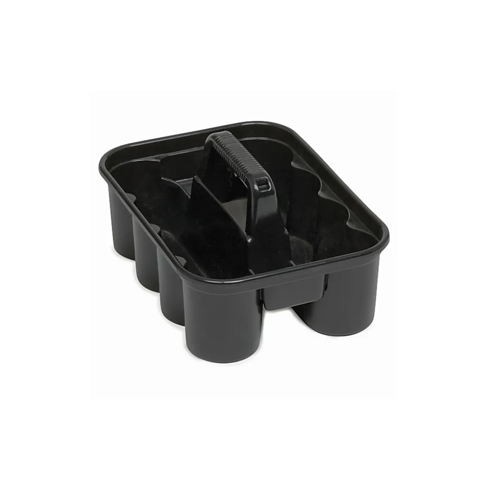 Rubbermaid® Commercial Deluxe Carry Caddy, Black