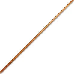 Rubbermaid Commercial Lacquered Wood Broom Handle - 60" Length x 1.30" Diameter - Natural - Lacquered Wood - 1 Each