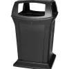 Rubbermaid® Ranger Fire-Safe Square Structural Foam Container, 45 Gallons, Black