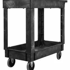 Rubbermaid® 2-Shelf Service/Utility Cart, 31 1/4