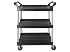 Rubbermaid® 3-Shelf Utility Cart, 37 3/4
