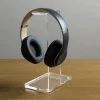 Russell & Hazel Acrylic Headphone Stand, 10”H x 6”W x 4”D, Clear