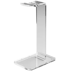 Russell & Hazel Acrylic Headphone Stand, 10”H x 6”W x 4”D, Clear