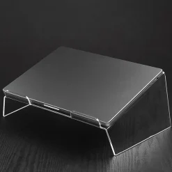 Russell & Hazel Acrylic Laptop Stand For 16” Laptops, 6”H x 16-5/8”W x 10-3/4”D, Clear