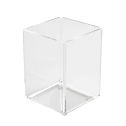 Russell & Hazel Acrylic Pencil Bloc, 4”H x 3”W x 3”D, Clear