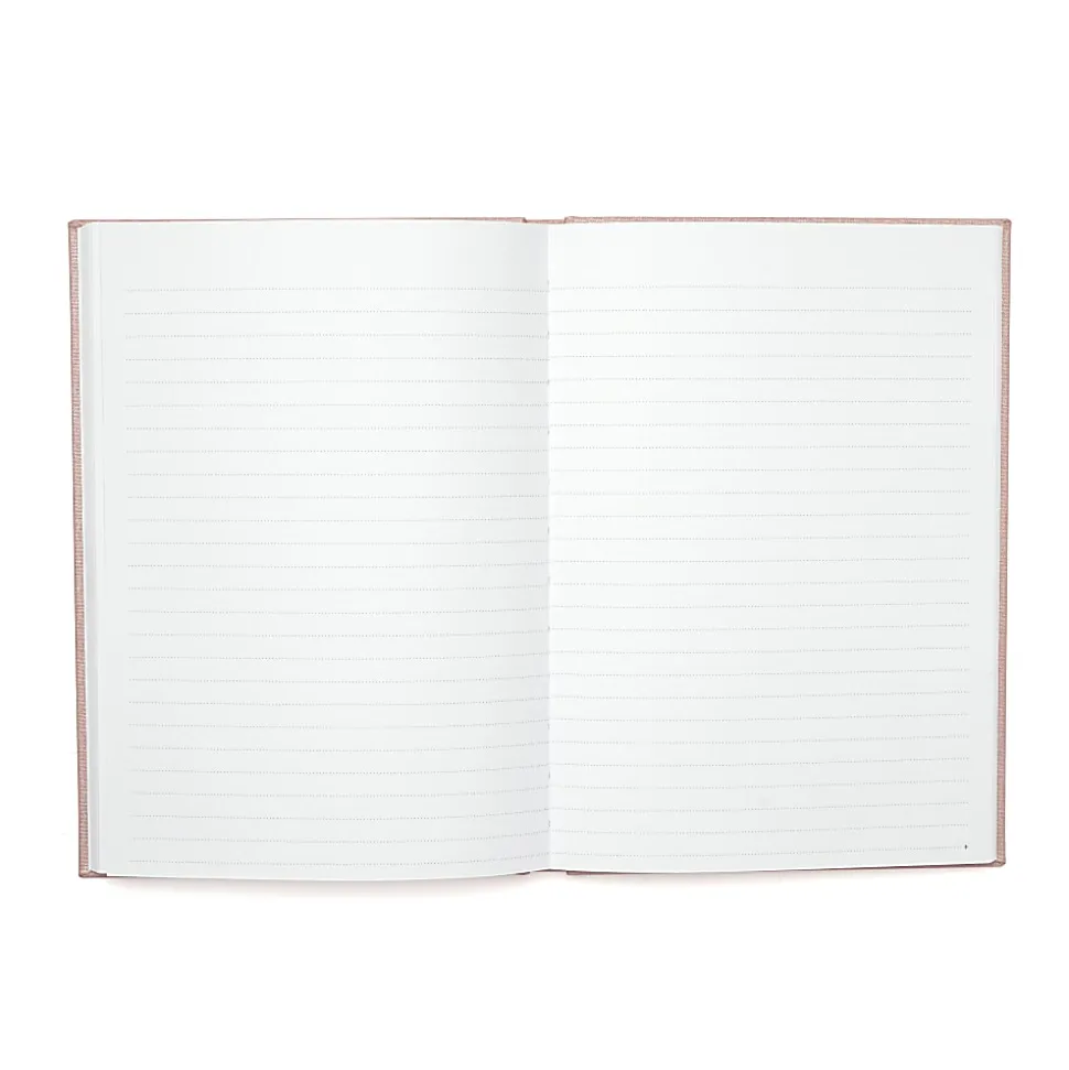 Russell & Hazel Bookcloth Journal, A5, 252 Pages, Peony