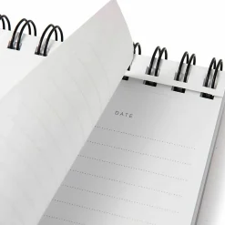 Russell & Hazel Jotter Spiral Notebook, Memo, 7" x 9", 196 Pages (98 Sheets), White