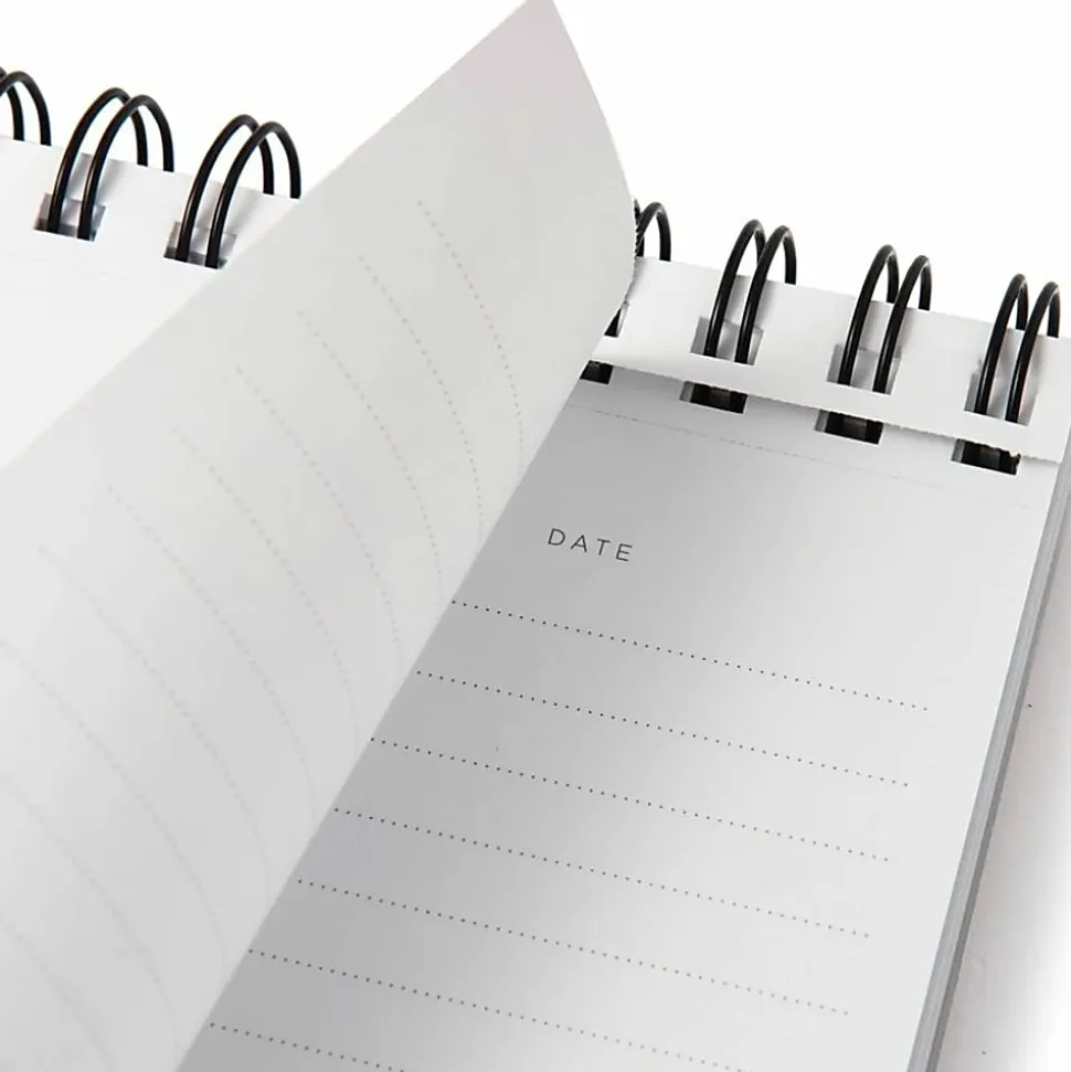 Russell & Hazel Jotter Spiral Notebook, Memo, 7" x 9", 196 Pages (98 Sheets), White