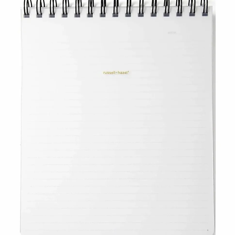 Russell & Hazel Jotter Spiral Notebook, Memo, 7" x 9", 196 Pages (98 Sheets), White