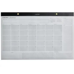 2025-2026 Russell & Hazel Monthly Desktop Calendar, 11” x 17”, January To December, 105878