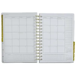 2026 Russell & Hazel Weekly Planner, 6" x 8", Black, January To December, 105855