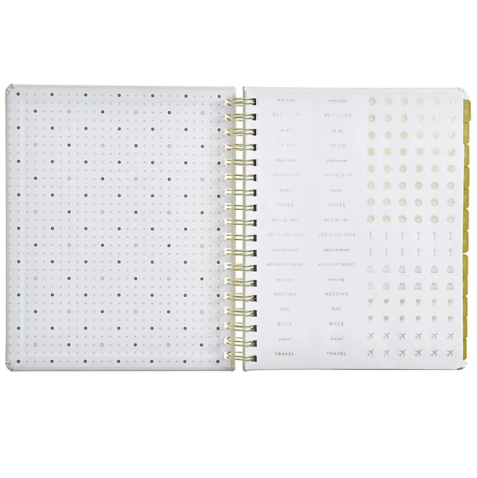 2026 Russell & Hazel Weekly Planner, 8” x 9-1/2”, Dew, January To December, 105862