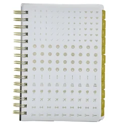 2026 Russell & Hazel Weekly Planner, 6" x 8", Blush Bookcloth, January To December, 105863