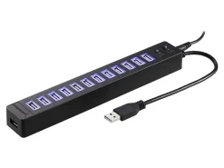 Sabrent HB-U14P - Hub - 13 x USB 2.0 - desktop