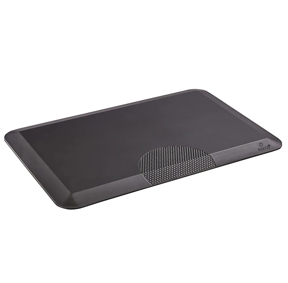 Safco® Active Collection Anti-Fatigue Mat, 24" x 36", Black
