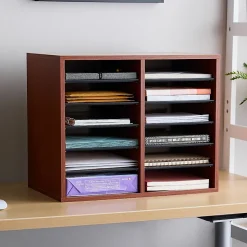 Safco® Adjustable Literature Organizer, 9