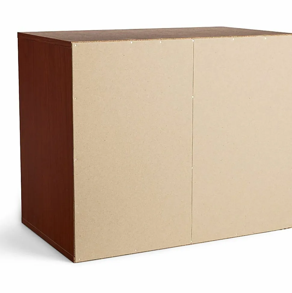 Safco® Adjustable Literature Organizer, 9" x 11 1/2" x 2 3/8", Cherry