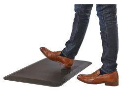 Safco® Anti-Fatigue Mat, Rectangular, 20" x 30", Black