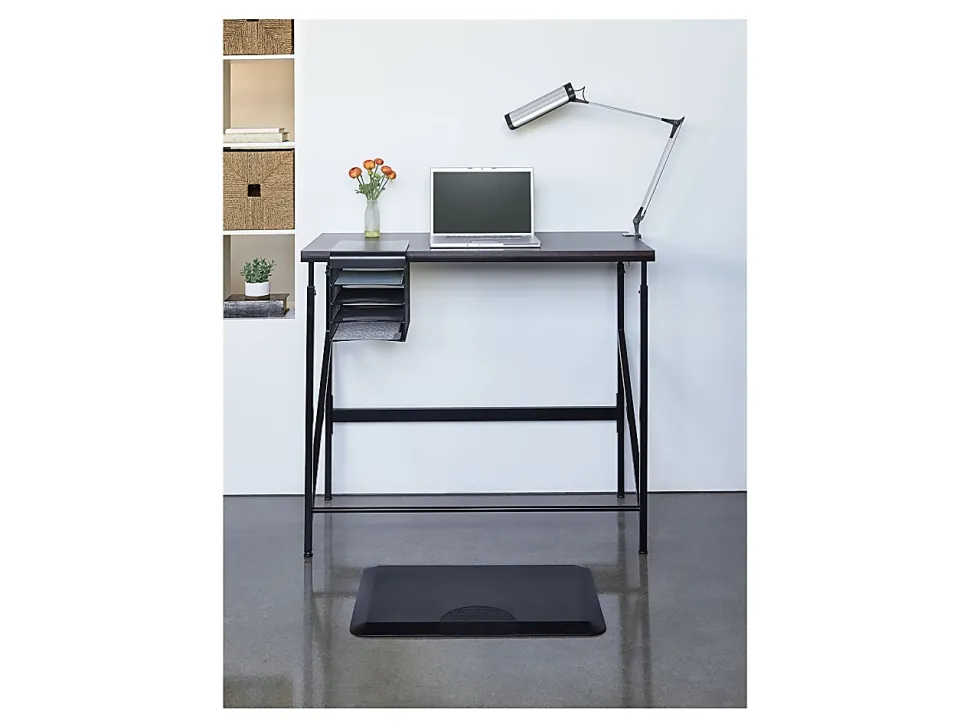 Safco® Anti-Fatigue Mat, Rectangular, 20" x 30", Black