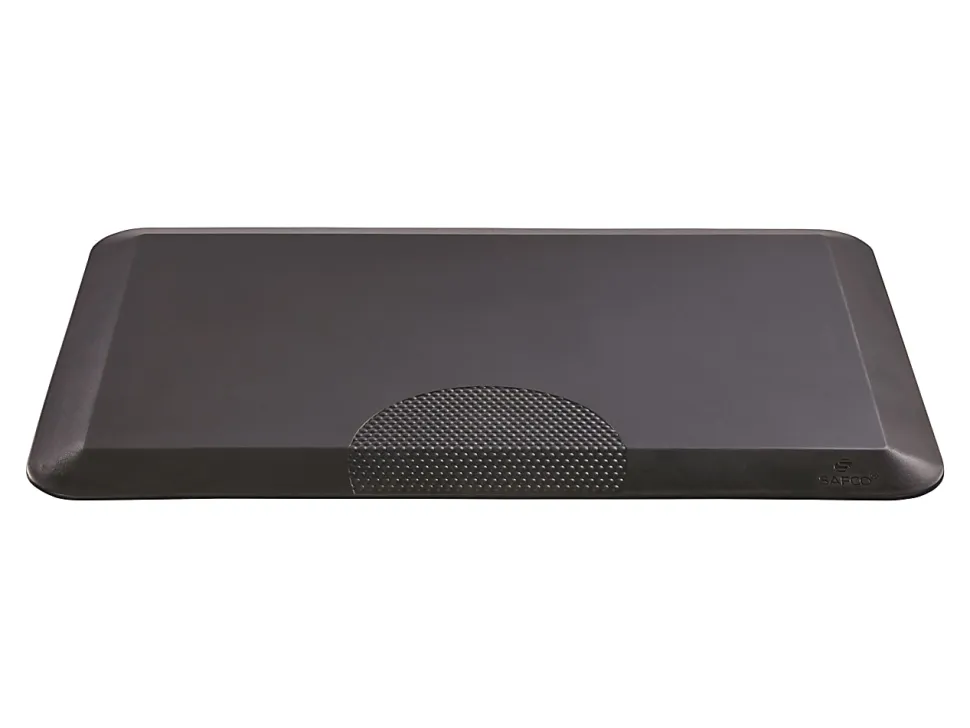 Safco® Anti-Fatigue Mat, Rectangular, 20" x 30", Black