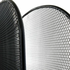 Safco® Horizontal Mesh Desk Organizer, 8 1/4"H x 19 1/2"W x 11 1/2"D, Black