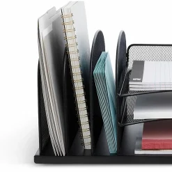 Safco® Horizontal Mesh Desk Organizer, 8 1/4