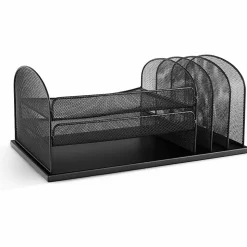 Safco® Horizontal Mesh Desk Organizer, 8 1/4