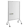 Safco® Impromptu® Full Magnetic Dry-Erase Whiteboard Screen, 42" x 72", Steel Frame With Gray Finish